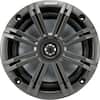 Front. KICKER - KM Series 6-1/2" 2-Way Car Speakers with Polypropylene Cones (Pair) - Charcoal And White.