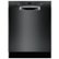 Front Zoom. Bosch - 300 Series 24" Front Control Built-In Dishwasher with Stainless Steel Tub.