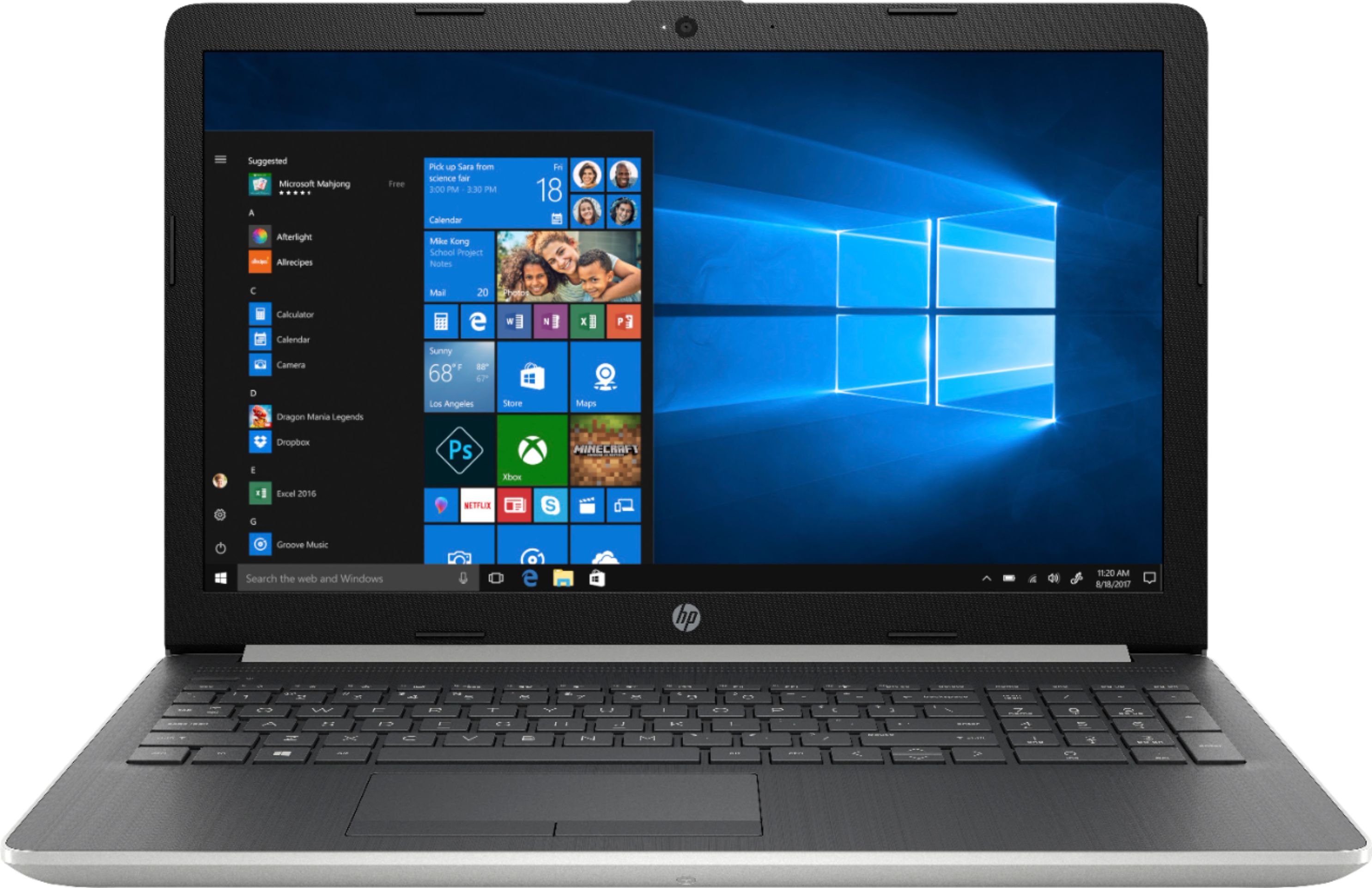 Best Buy HP 15.6" TouchScreen Laptop AMD Ryzen 5 8GB Memory 128GB