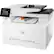 Left. HP - Refurbished LaserJet Pro MFP M281cdw Color Wireless All-In-One Laser Printer - White.