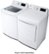 Alt View Zoom 13. LG - 4.5 Cu. Ft. High-Efficiency Top-Load Washer with TurboDrum Technology - White.