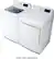 Alt View 13. LG - 4.5 Cu. Ft. High-Efficiency Top-Load Washer with TurboDrum Technology - White.