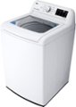Left Zoom. LG - 4.5 Cu. Ft. High-Efficiency Top-Load Washer with TurboDrum Technology - White.