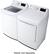 Alt View 15. LG - 7.3 Cu. Ft. Electric Dryer with Sensor Dry - White.