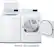 Alt View 16. LG - 7.3 Cu. Ft. Electric Dryer with Sensor Dry - White.