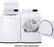 Alt View 16. LG - 7.3 Cu. Ft. Gas Dryer with Sensor Dry - White.