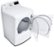 Alt View 3. LG - 7.3 Cu. Ft. Gas Dryer with Sensor Dry - White.