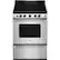 Front. Whirlpool - 3.0 Cu. Ft. Freestanding Electric Range - Stainless Steel.