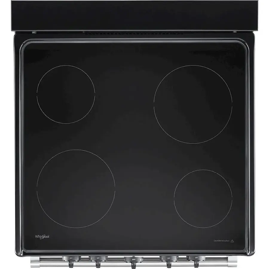 Alt View 15. Whirlpool - 3.0 Cu. Ft. Freestanding Electric Range - Stainless Steel.