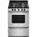 Front. Whirlpool - 3.0 Cu. Ft. Freestanding Gas Range - Stainless Steel.