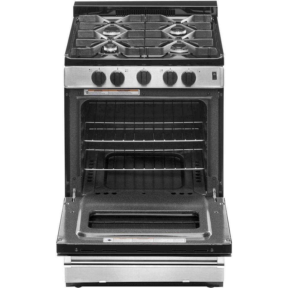 Alt View 11. Whirlpool - 3.0 Cu. Ft. Freestanding Gas Range - Stainless Steel.