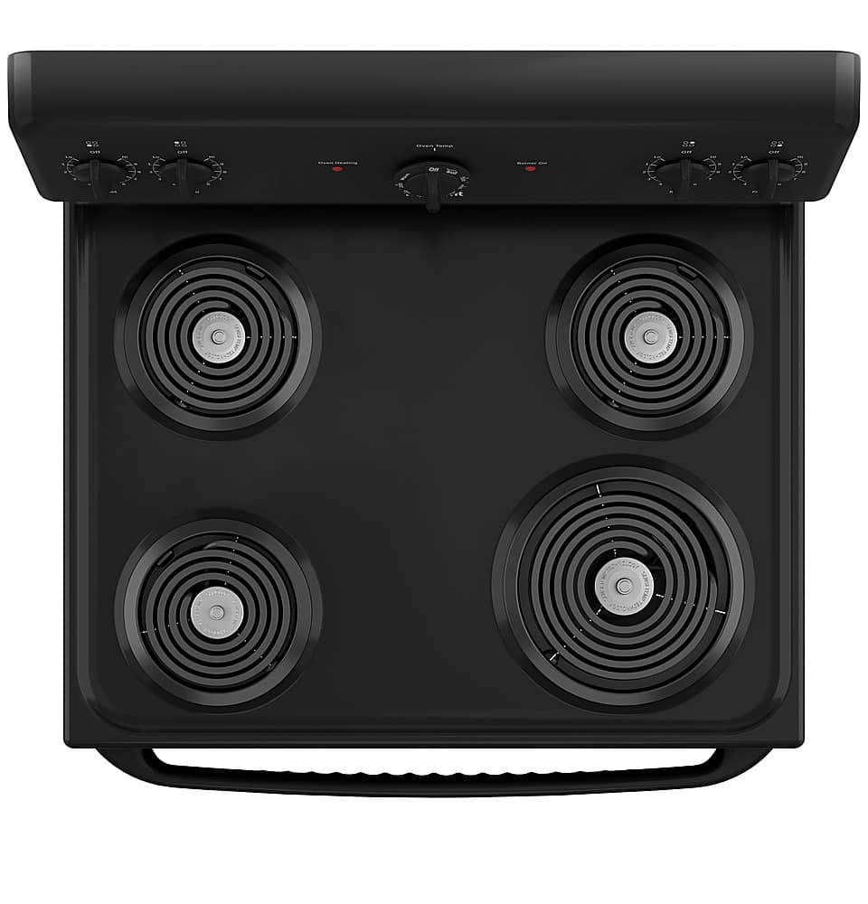 Alt View 1. Hotpoint - 5.0 Cu. Ft. Freestanding Electric Range - Black.