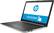 Left. HP - 15.6" Touch-Screen Laptop - Intel Core i5 - 8GB Memory - 128GB Solid State Drive - Natural Silver, Ash Silver Vertical Brushed.