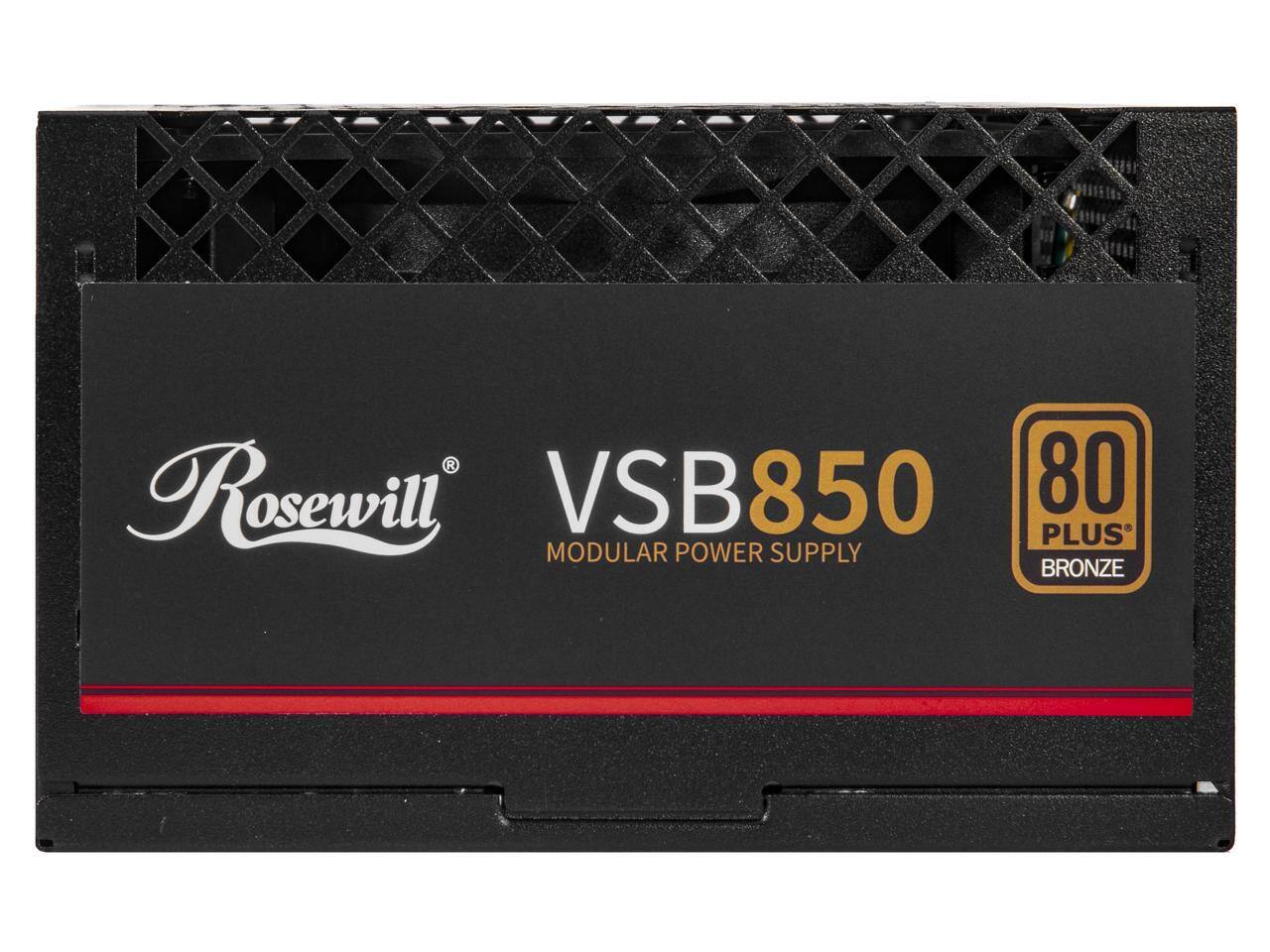Rosewill VSB850 80 PLUS MODULAR POWER SUPPLY BRONZE
