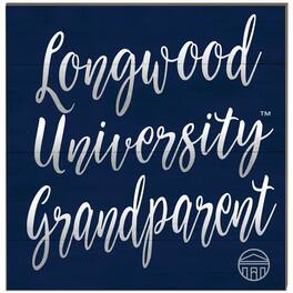 Jardine - Longwood Lancers 10'' x 10'' Grandparent Plaque - Navy