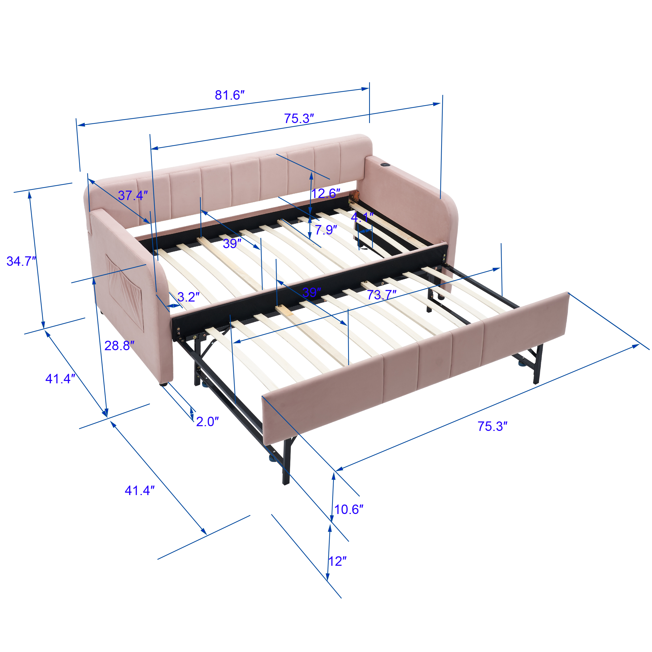 37.4"  
31"  
39"  
3 A E AL