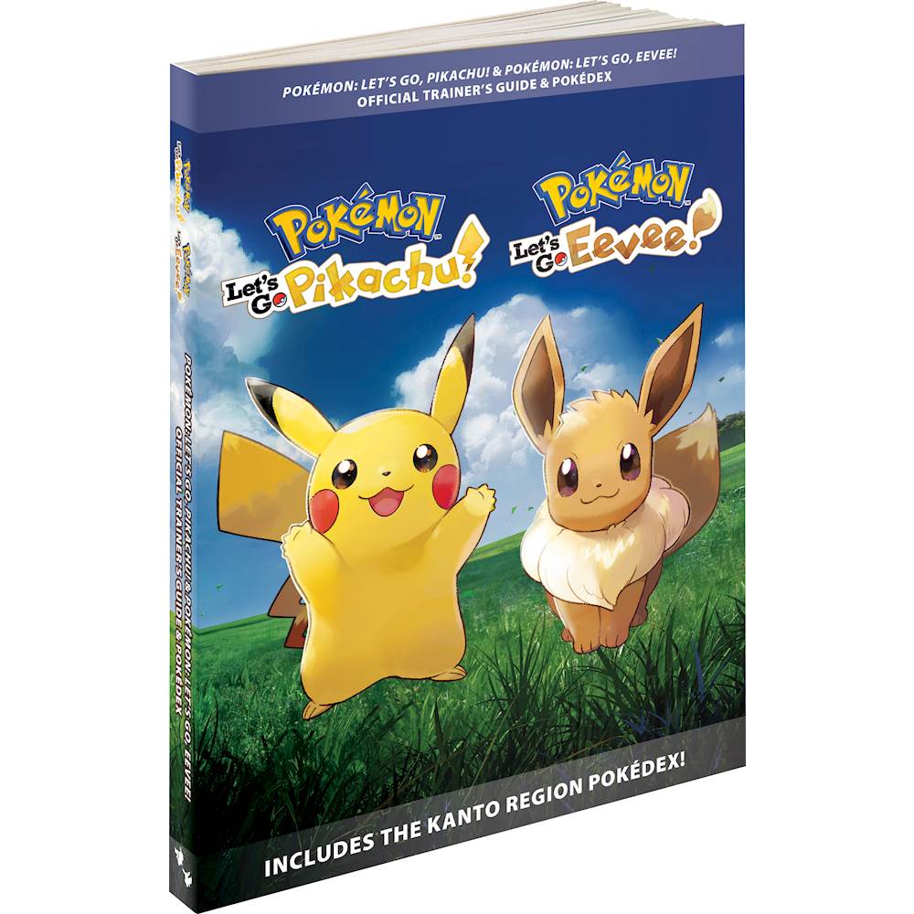 Best Buy Prima Games Pokemon Let S Go Pikachu Pokemon Let S Go Eevee Official Trainer S Game Guide