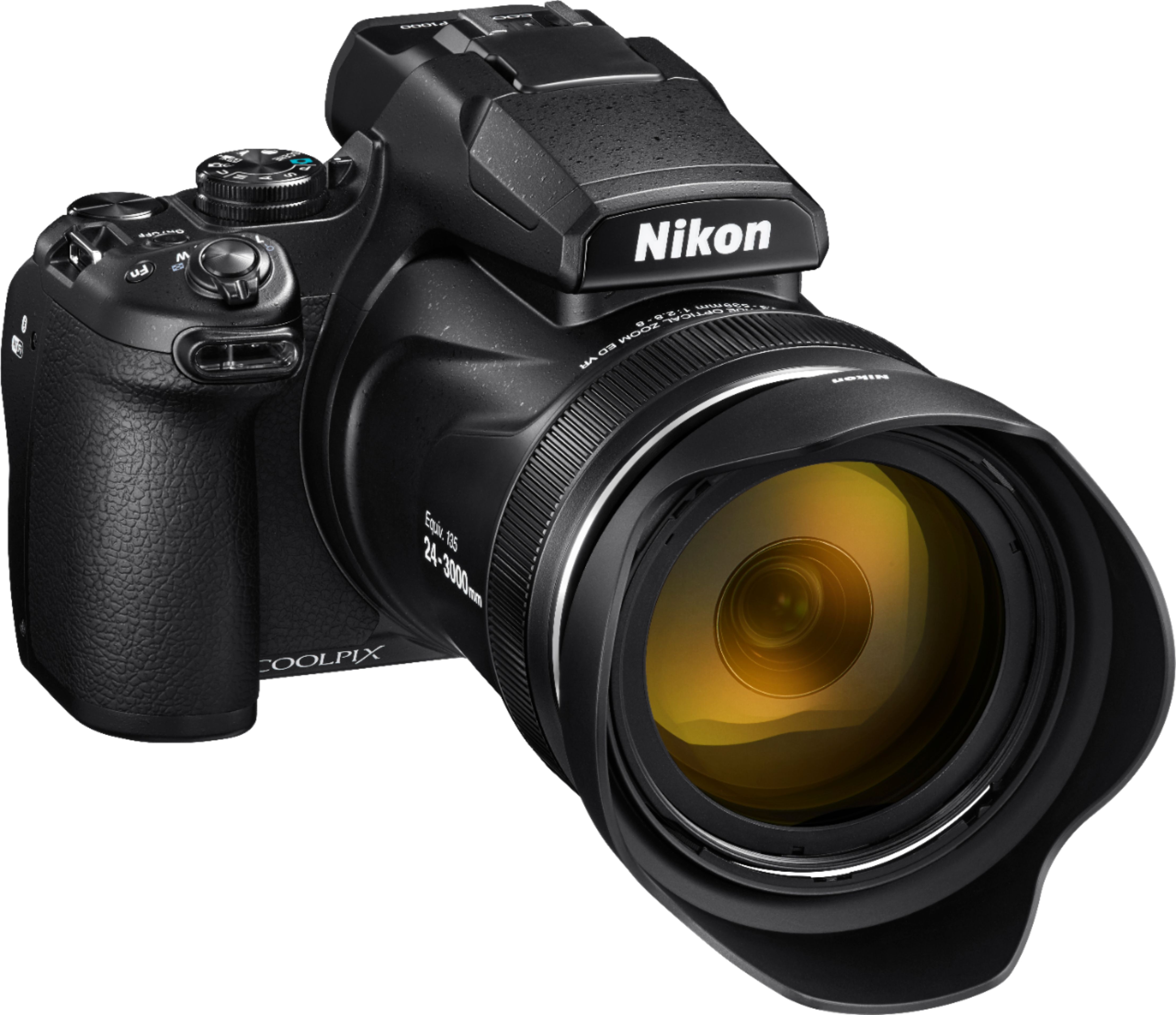 Best Buy: Nikon COOLPIX P1000 16.0-Megapixel Digital Camera Black