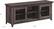 Angle. Bell'O - TV Stand for Most Flat Panel TV's Up to 65" with Glass-Front Cabinets - Embossing Oak.