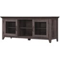 Bell'O TV Stand for Most Flat Panel TV's Up to 65" with Glass-Front Cabinets