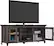 Alt View 12. Bell'O - TV Stand for Most Flat Panel TV's Up to 65" with Glass-Front Cabinets - Embossing Oak.