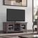Alt View 17. Bell'O - TV Stand for Most Flat Panel TV's Up to 65" with Glass-Front Cabinets - Embossing Oak.