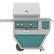 Angle. Hestan - Deluxe Gas Grill - Teal.