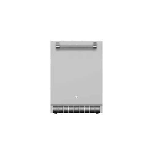 Hestan - Aspire 5.6 Cu. Ft. Mini Fridge - Stainless Steel - Front_Zoom
