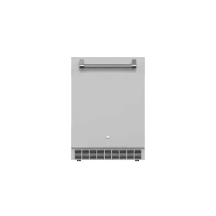 Front. Hestan - Aspire 5.6 Cu. Ft. Mini Fridge - Stainless Steel.