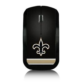 Keyscaper - New Orleans Saints Stripe Wireless Mouse - Wireless - Multicolor