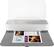 Front. HP - Tango X Wireless Instant Ink Ready Inkjet Printer with Linen Cover - White.