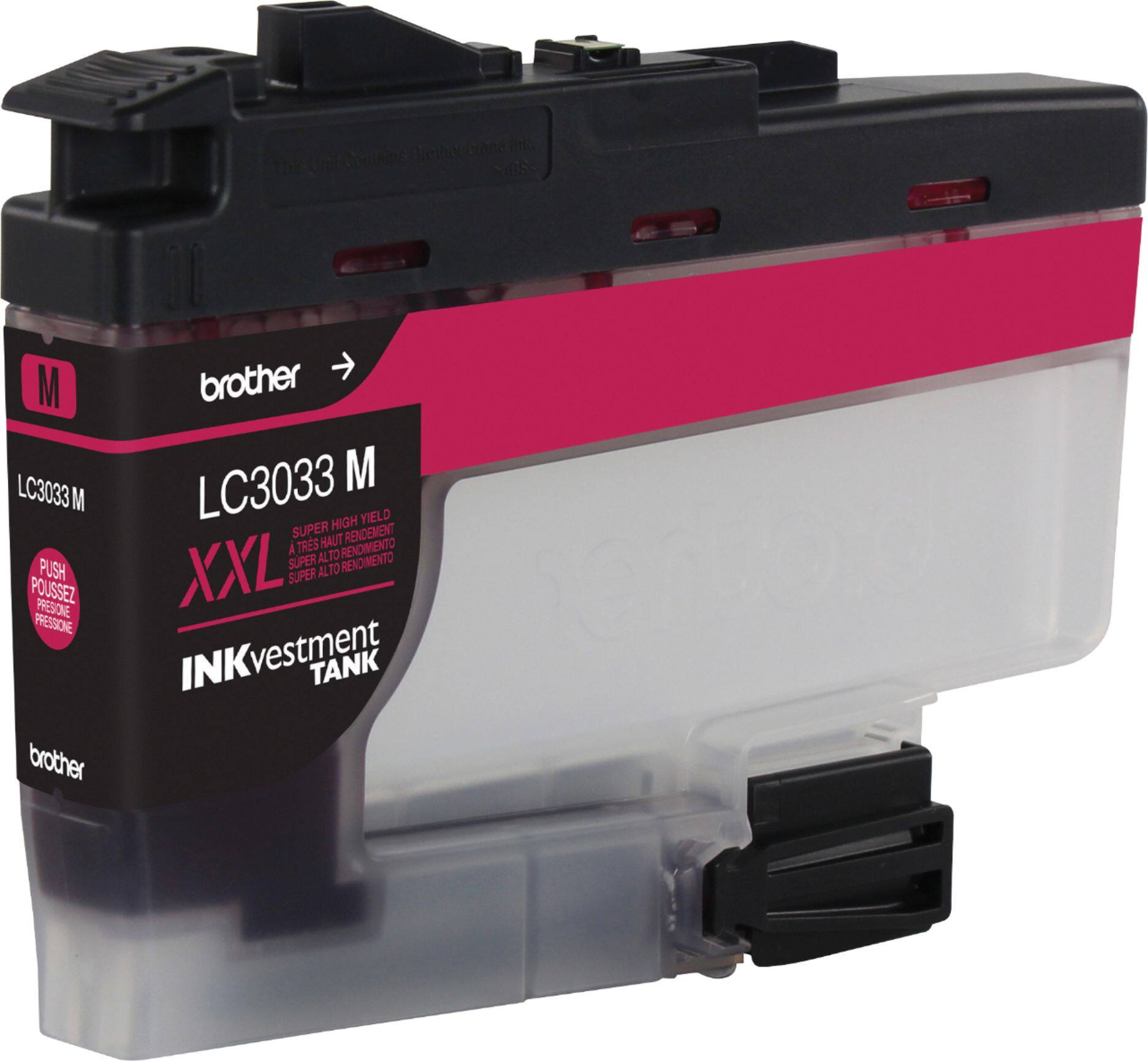 Alt View 12. Brother - LC3033M XXL Super High-Yield INKvestment Tank Ink Cartridge - Magenta.