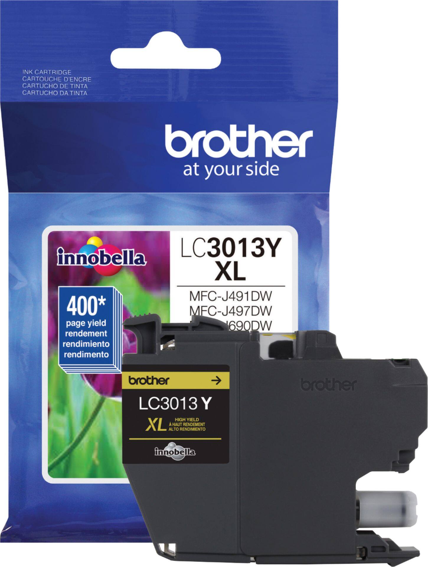 Alt View 11. Brother - LC3013Y XL High-Yield Ink Cartridge - Yellow.
