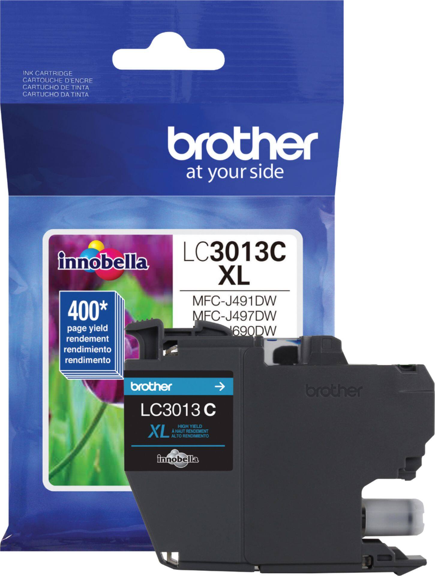Alt View 11. Brother - LC3013C XL High-Yield Ink Cartridge - Cyan.