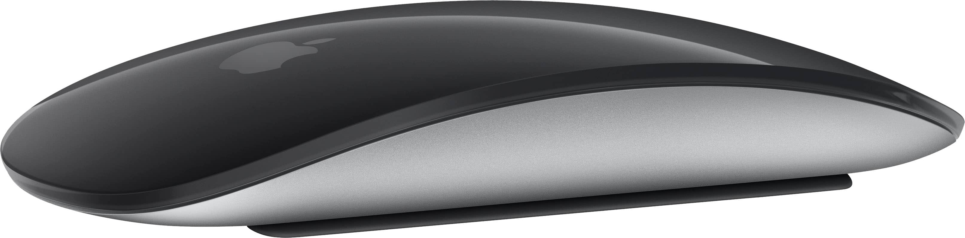 Angle View: Best Buy essentials™ - Wireless Optical Standard Ambidextrous Mouse with USB Receiver - Black