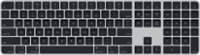Magic Keyboard with Touch ID and Numeric Keypad for Mac models with Apple silicon - Silver/Black - Front_Zoom
