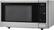 Left. Sharp - Carousel 2.2 Cu. Ft. Microwave with Sensor Cooking - Stainless Steel.