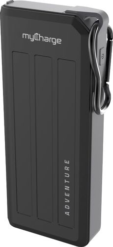 myCharge - Adventure Mega Portable Charger for Most USB-Enabled Devices - Black/Gray was $79.99 now $39.99 (50.0% off)