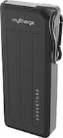 myCharge - Adventure Mega Portable Charger for Most USB-Enabled Devices - Black/Gray - Front_Zoom