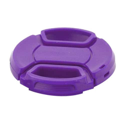 Vivitar - 58mm UV Lens Filter and Snap On Cap (Purple)