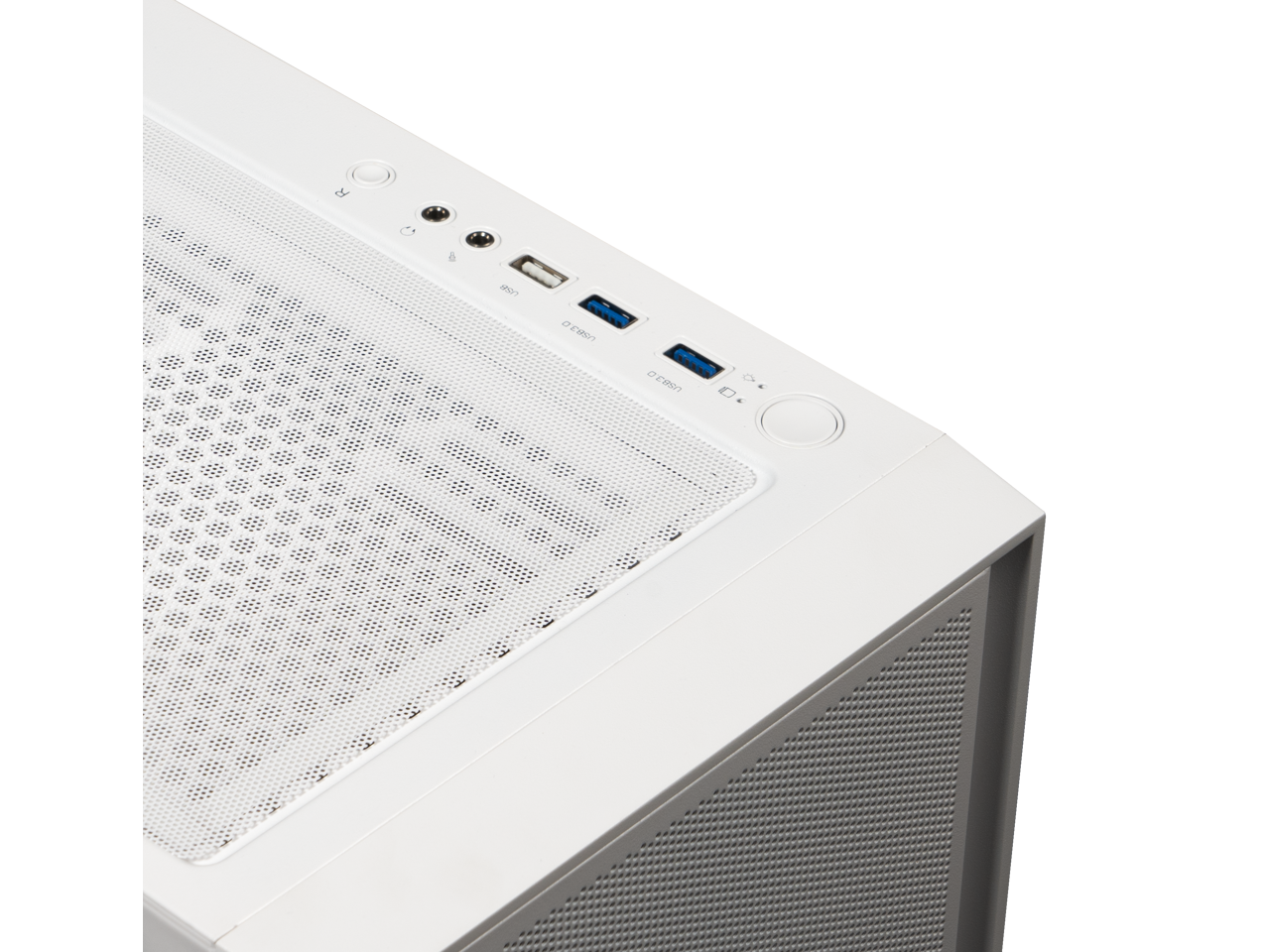Alt View 3. Thermaltake - Thermaltake LCGS NE u2560S-H16 Gaming Desktop - White.