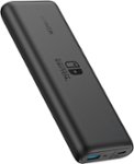 Front Zoom. Anker - PowerCore 20,100 mAh Portable Charger for the Nintendo Switch and Most USB-Enabled Devices - Black.