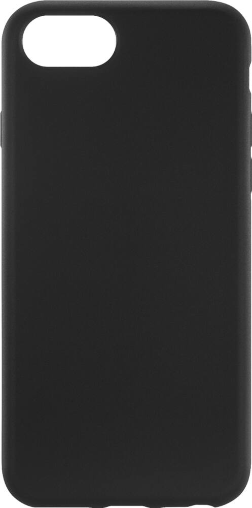 dynex - soft shell case for apple iphone 6, 6s, 7 and 8 - black dynex - soft shell case for apple iphone 6, 6s, 7 and 8 - black