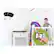 Alt View 19. Panasonic - Connected Home Video Baby Monitor with 3.5" Screen - Black/White.