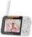 Left. Panasonic - Connected Home Video Baby Monitor with 3.5" Screen - Black/White.