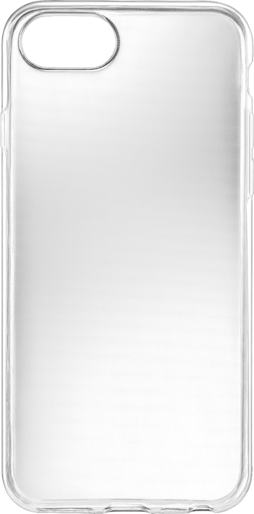 dynex - soft shell case for apple iphone 6, 6s, 7, and 8 - clear dynex - soft shell case for apple iphone 6, 6s, 7, and 8 - clear