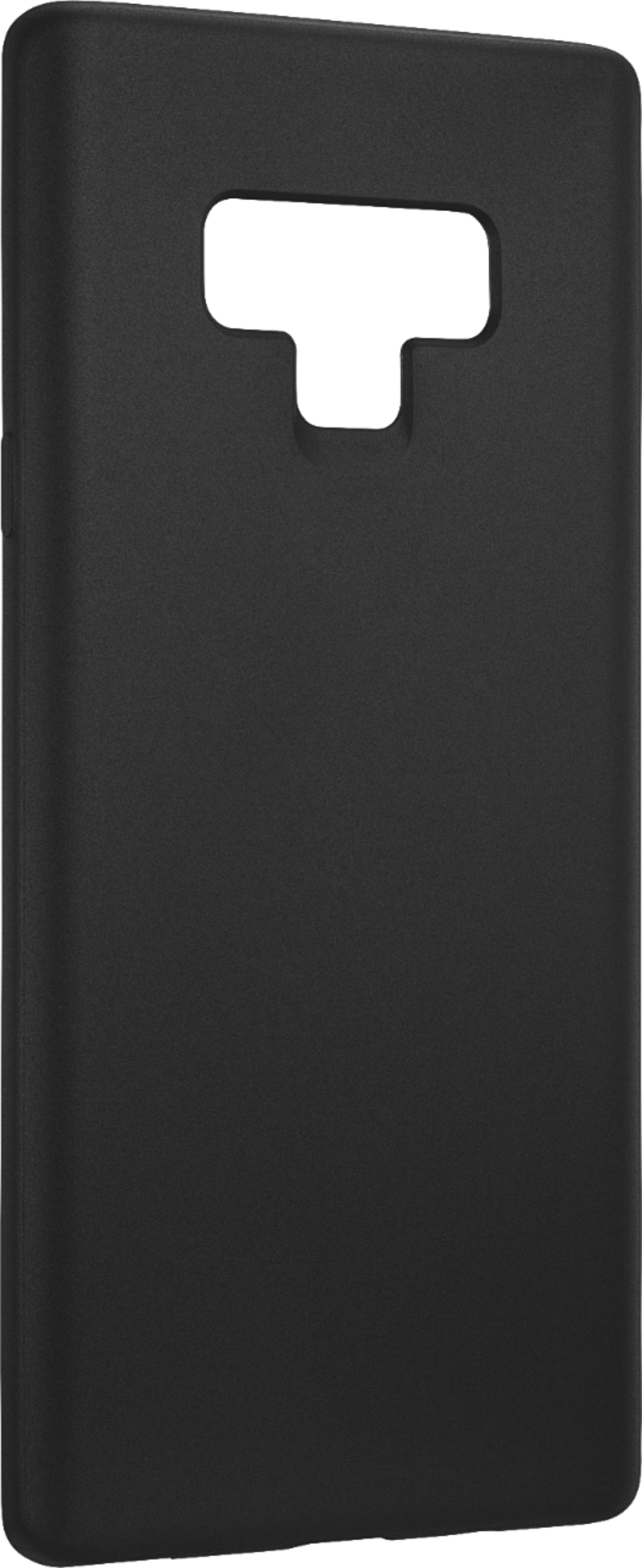 Angle View: Dynex™ - Soft Shell Case for Samsung Galaxy Note9 - Black