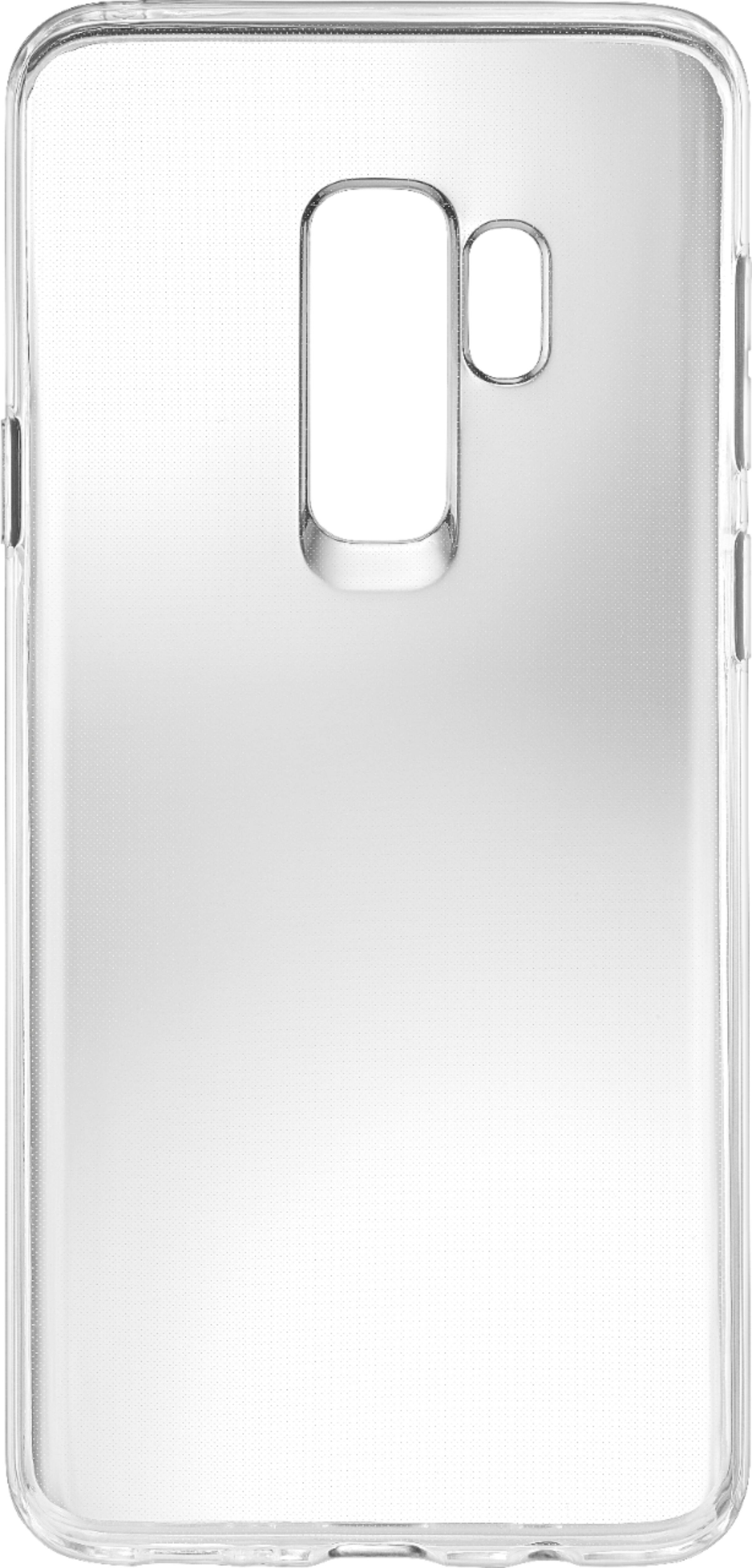 Best Buy Dynex™ Soft Shell Case for Samsung Galaxy S9+ Clear DXMGS9PTPC