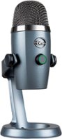 Blue Microphones - Blue Yeti Nano Premium Wired Multi-Pattern USB Condenser Microphone - Front_Zoom