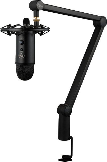 Front Zoom. Blue Microphones - Yeticaster Studio Professional Wired Multi-Pattern Condenser Microphone Desktop Bundle.